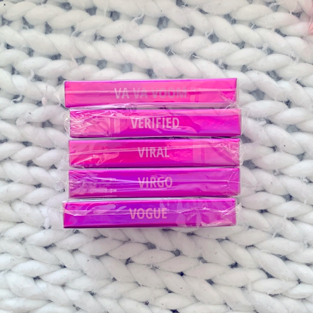 Glamnetic lashes 5 pack: Va Va Voom, Verified , Viral, Virgo and Vogue